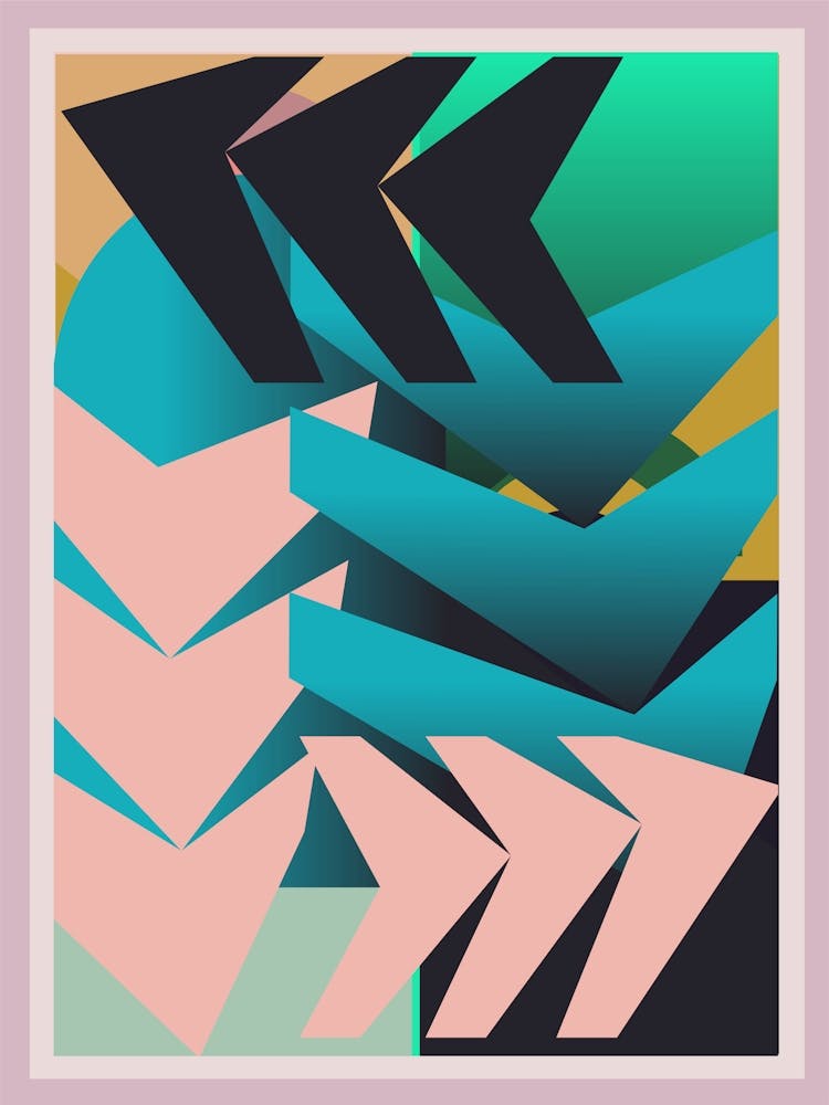 Abstract Geometric Shapes 020