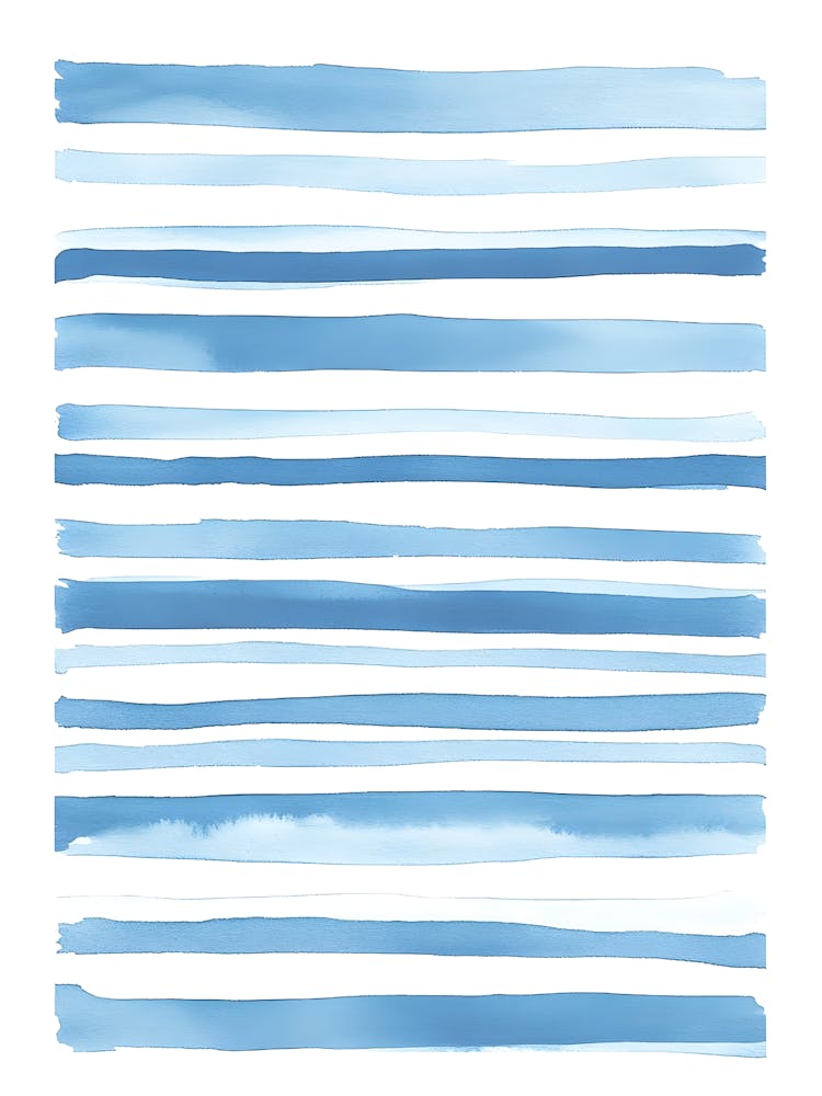 Watercolor Stripes