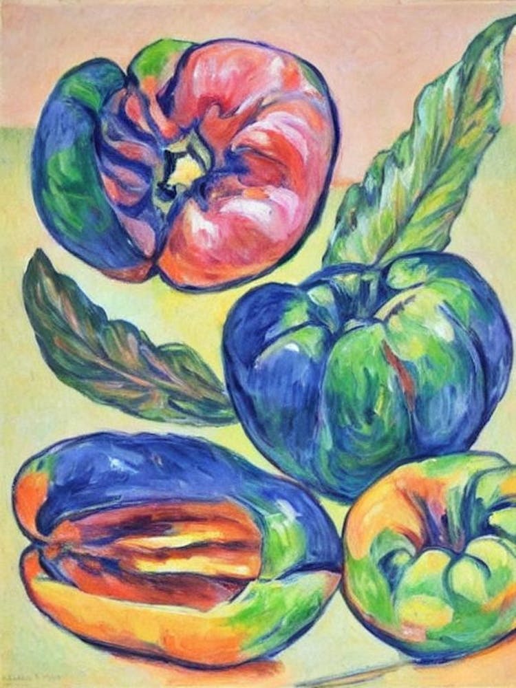 Papaya Vintage Sketch Fruit