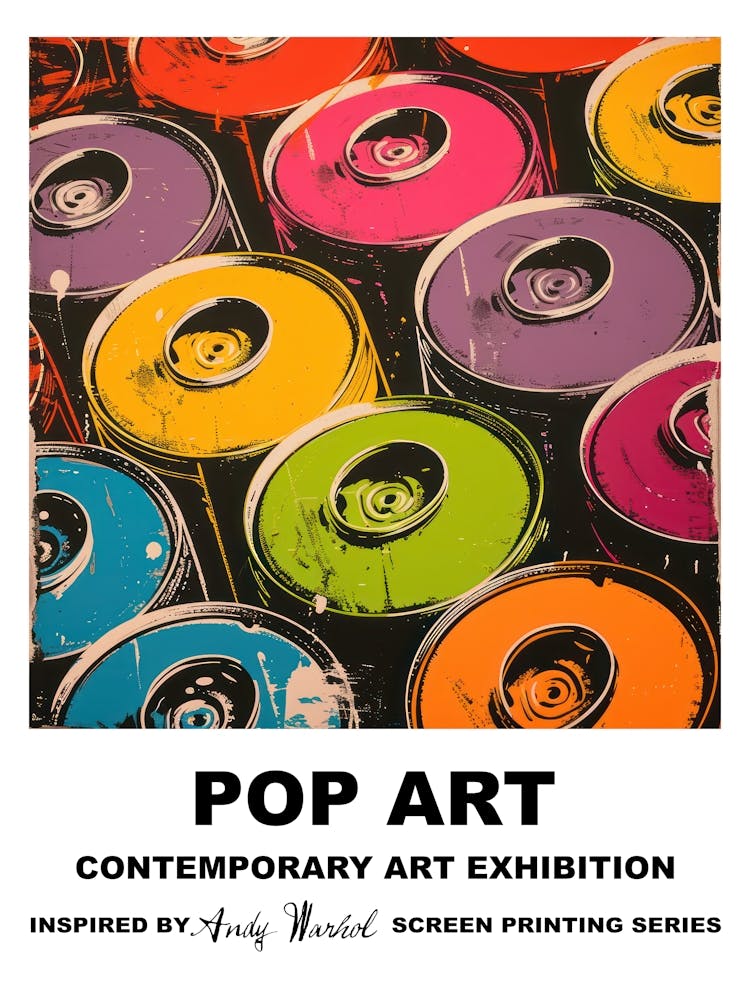 Poster Dosen Pop Art 1