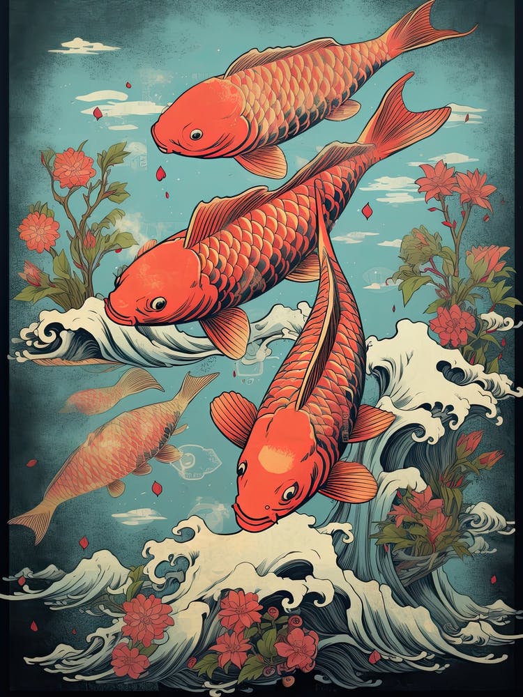 Fish Lanterns Japanese Kitsch 0