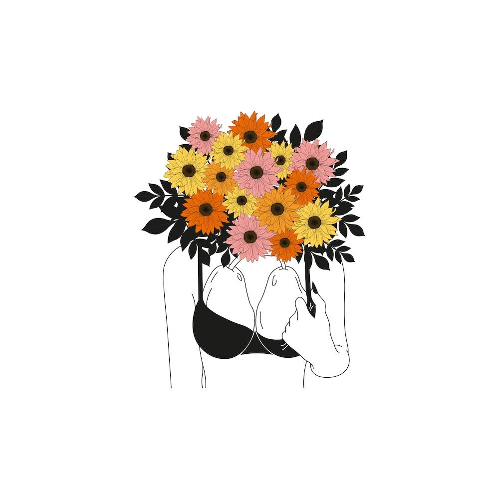 What A Pear White Square