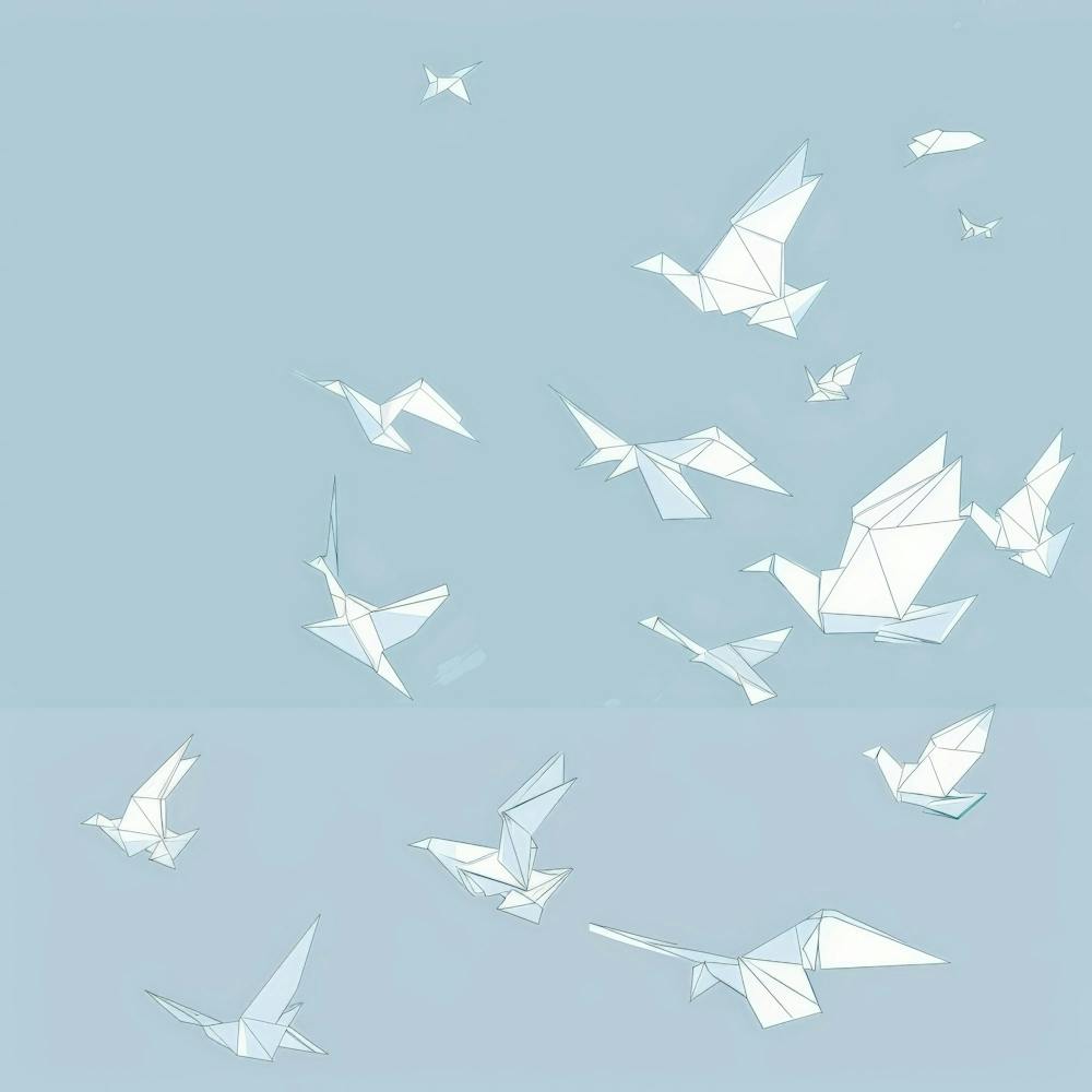 Origami Birds 10
