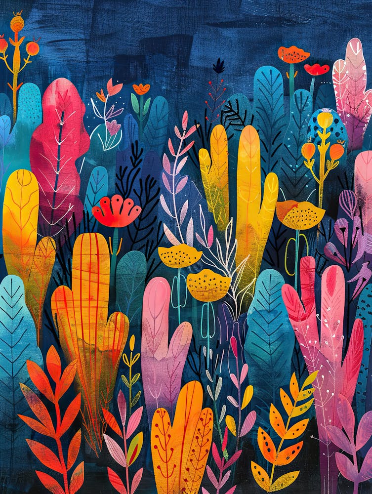 Lush Simplicity Matisse Style