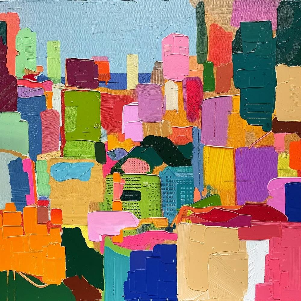 Abstract Travel Collection Seoul South Korea 1