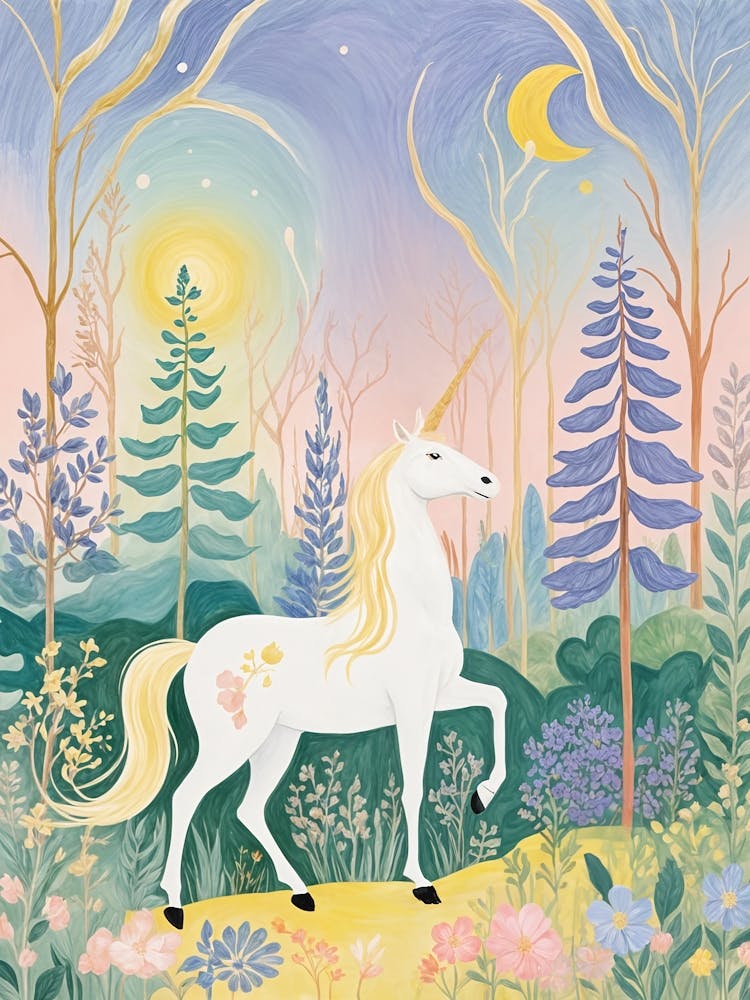 Whimsical Unicorn no3