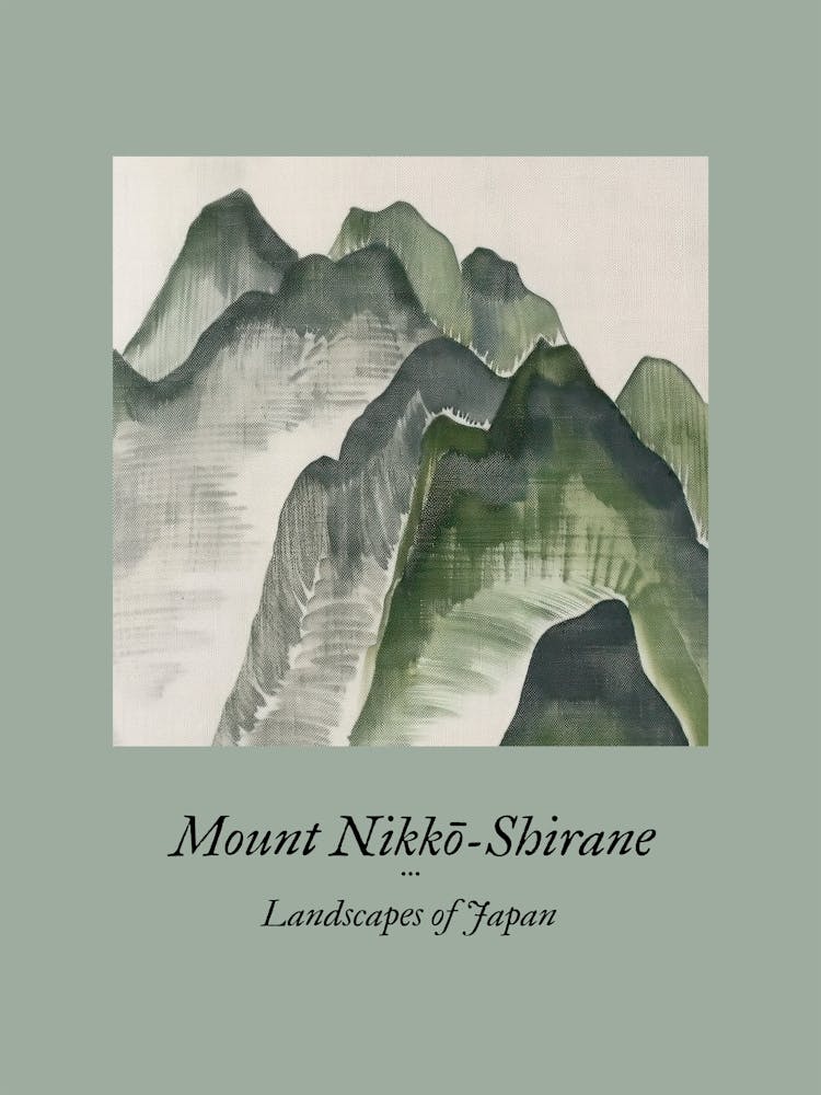 Paysages du Japon Mont Nikko Shirane 2