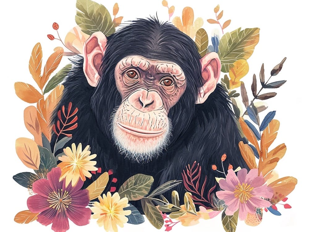 Little Floral Chimpanzee 2