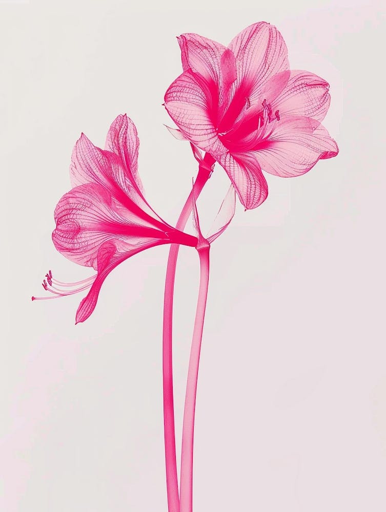 Hot Pink Amaryllis 3