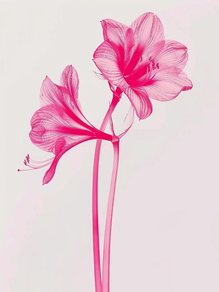 Hot Pink Amaryllis 3