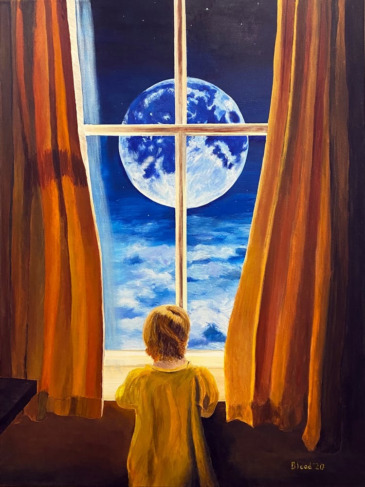 Schöne neue Welt aus dem Fenster