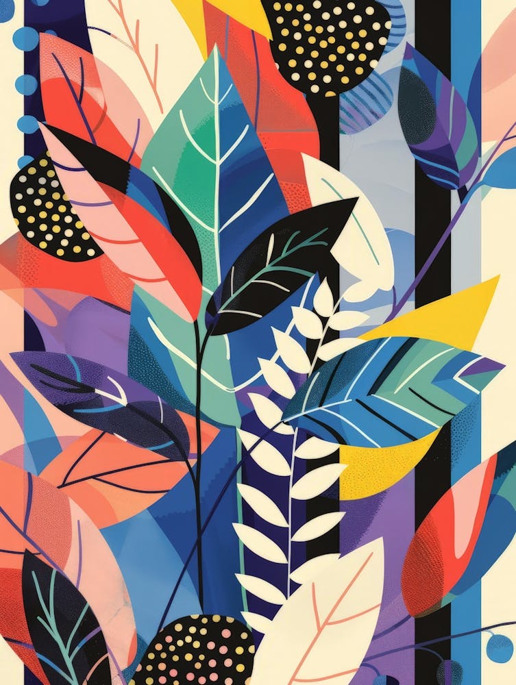 Abstract Leaves 21