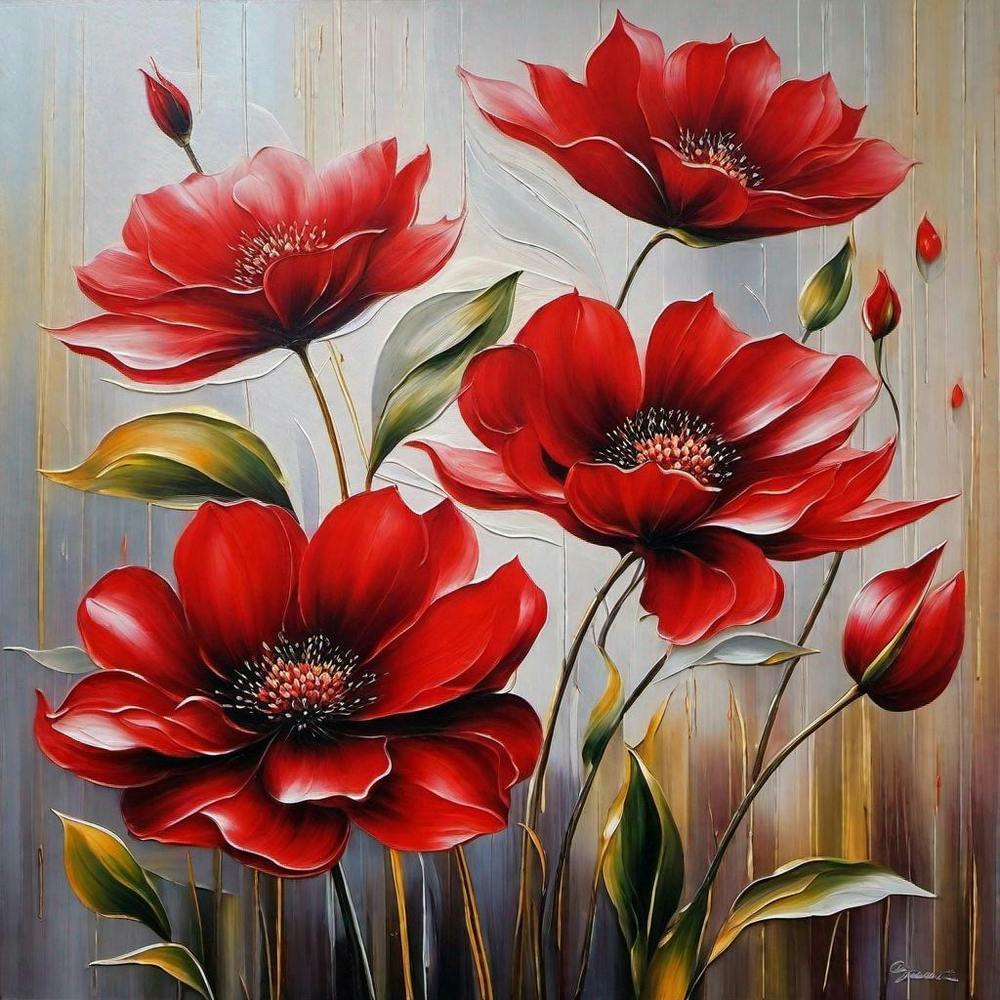 Rote Blumen