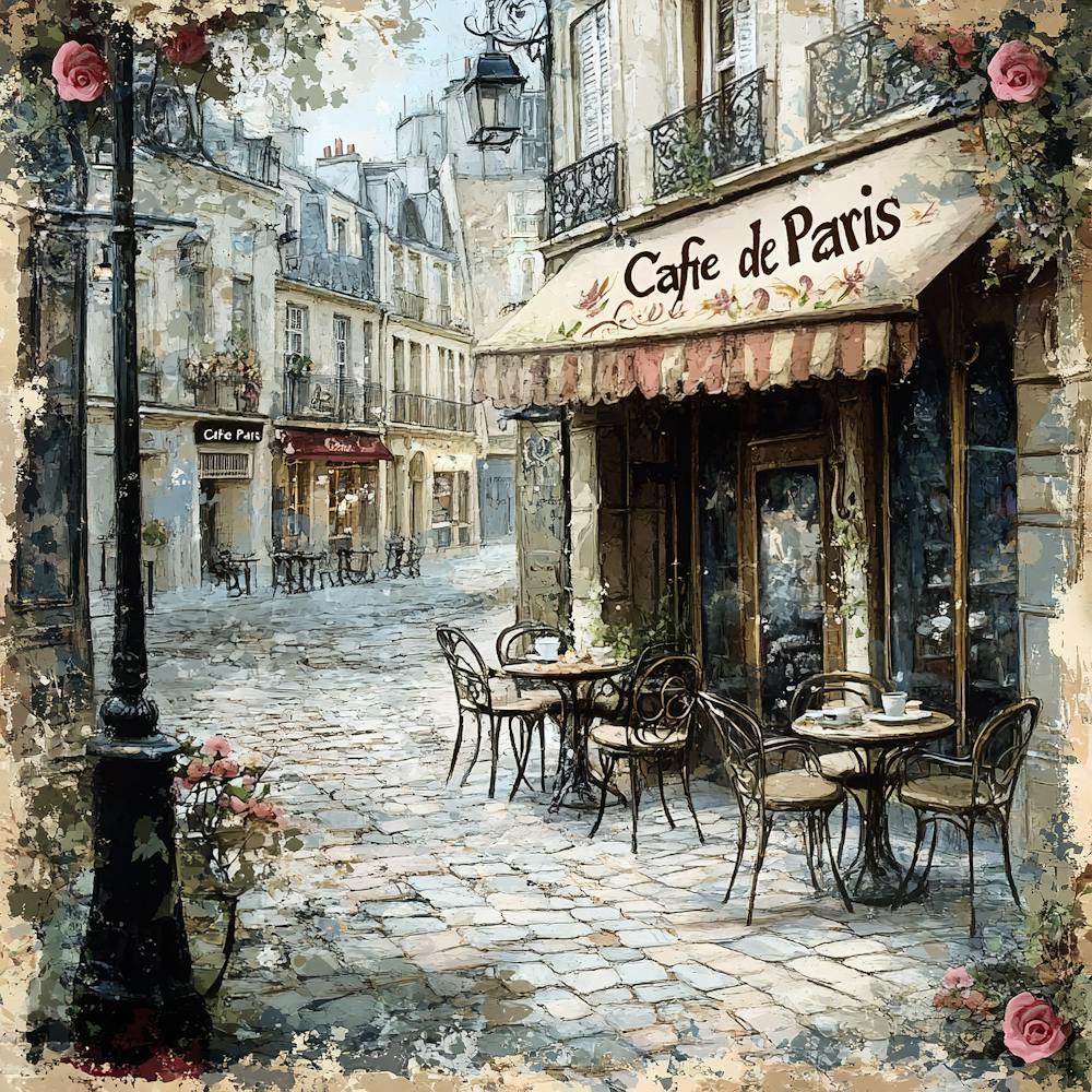 Cozy Parisian Café 6