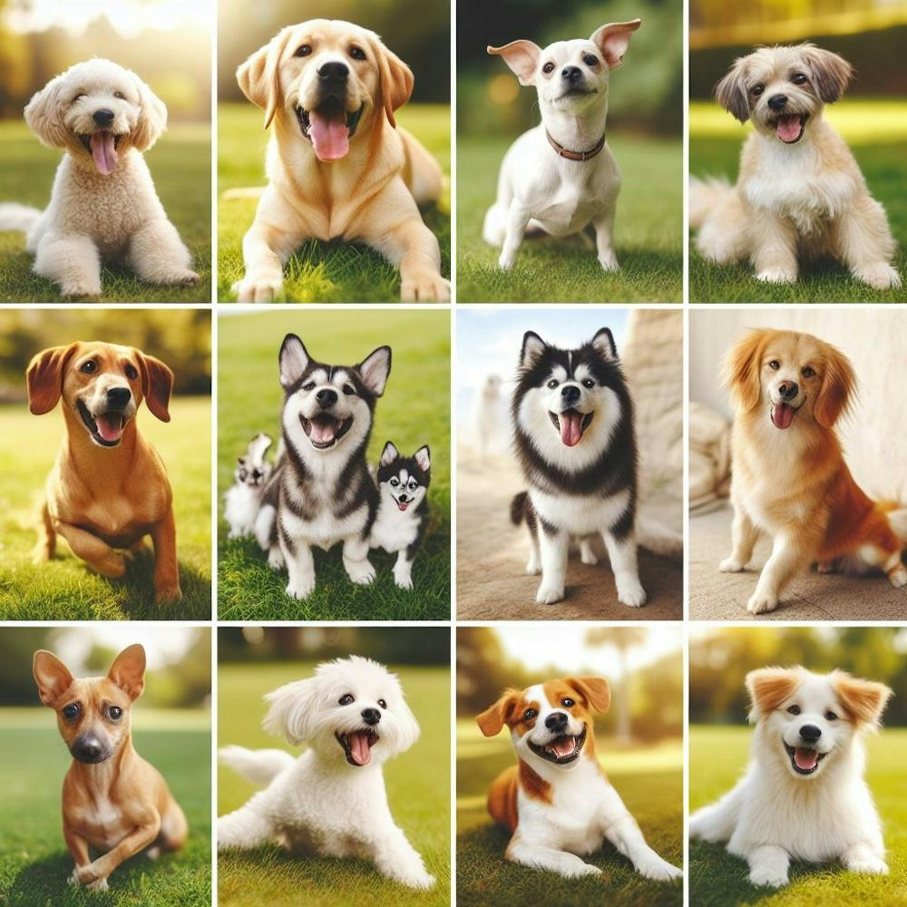 Collage of Dogs: Happy National Pet Day! 1