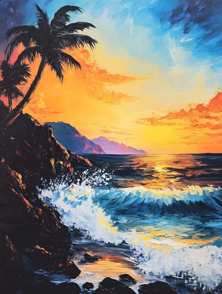 Sunset At The Beach 10