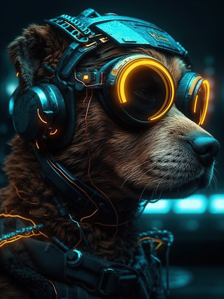 Futuristic Dog 1