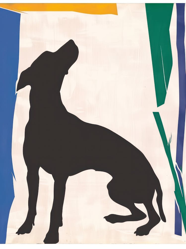 Dog 1 Cut Out Collage