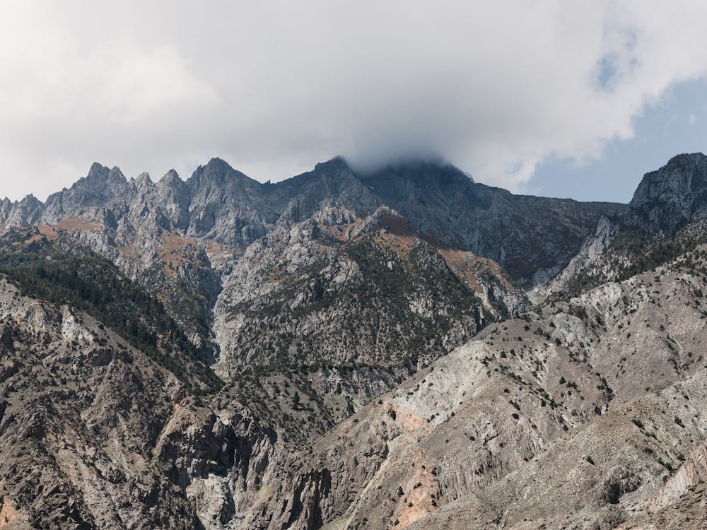 Rugged Mountains In Pakistan