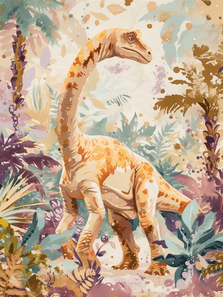 Dinosaur In The Foliage 1