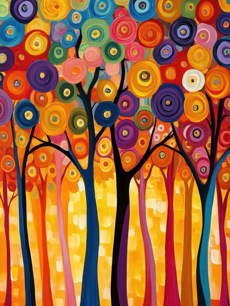 Colorful Trees 16