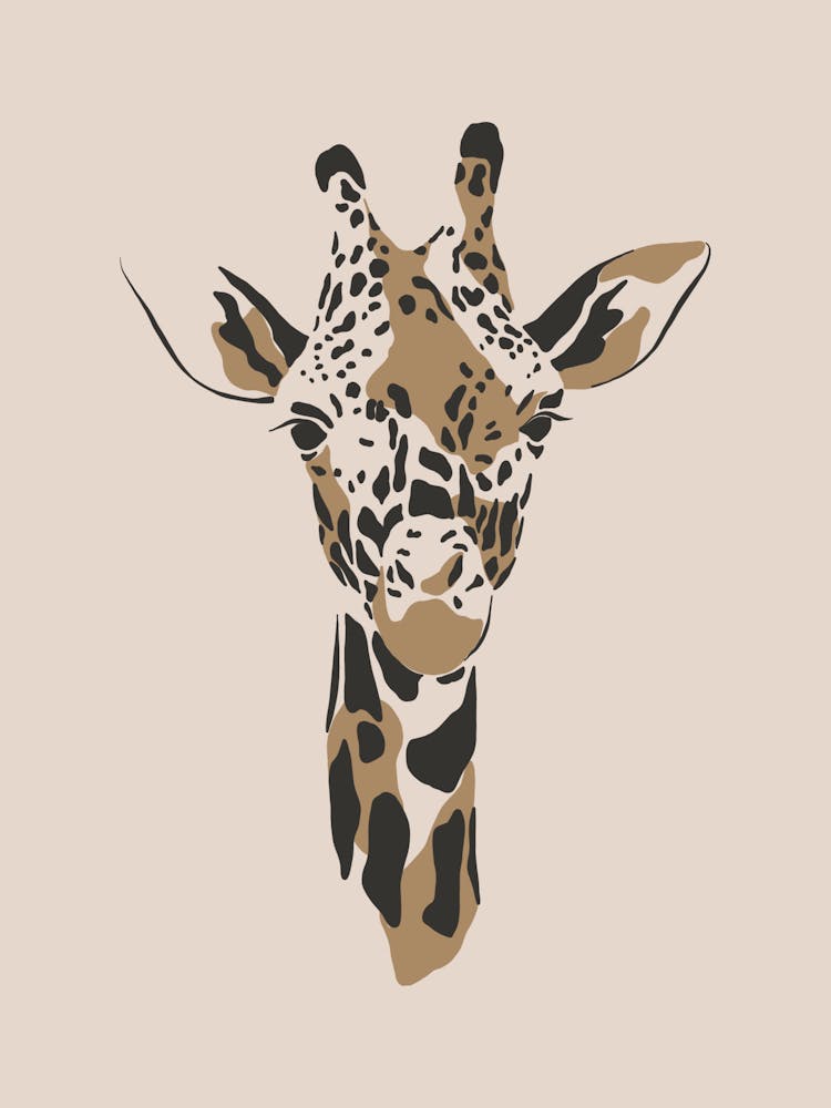 Chambre d'Enfant Unisexe Girafe Neutre