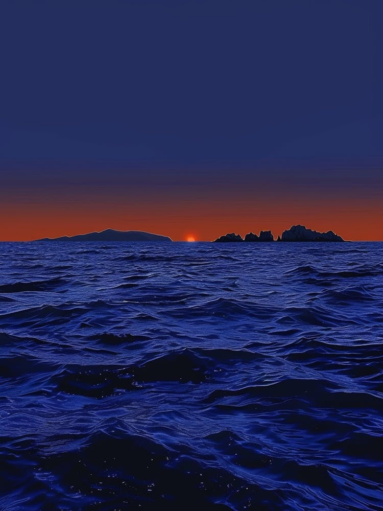 Sunset Over The Ocean 89