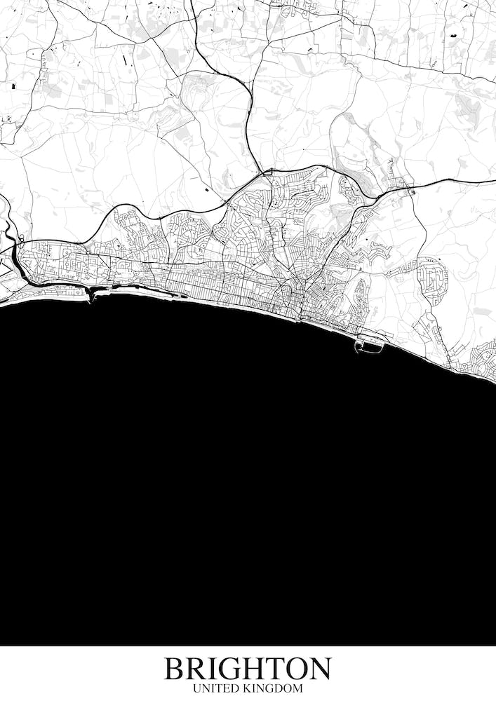 Brighton White Black