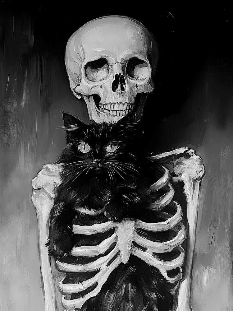 Skeleton Cat