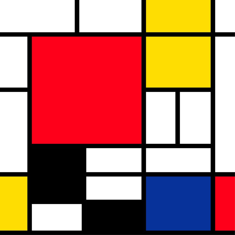 Mondrian Classic Sq