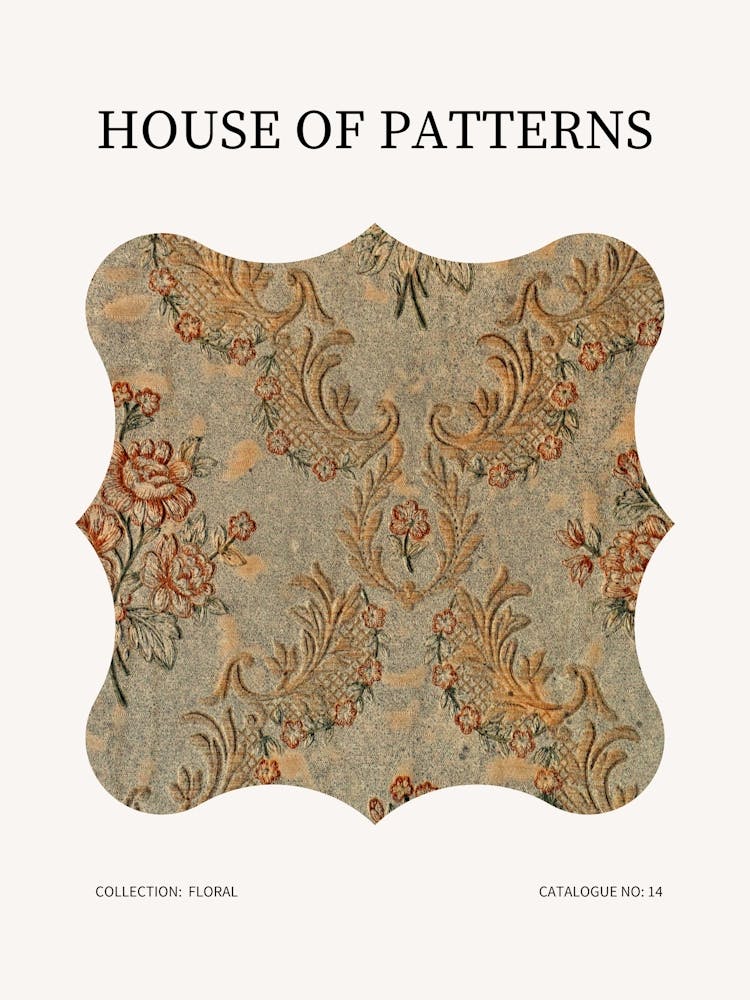 Floral Pattern Poster 14