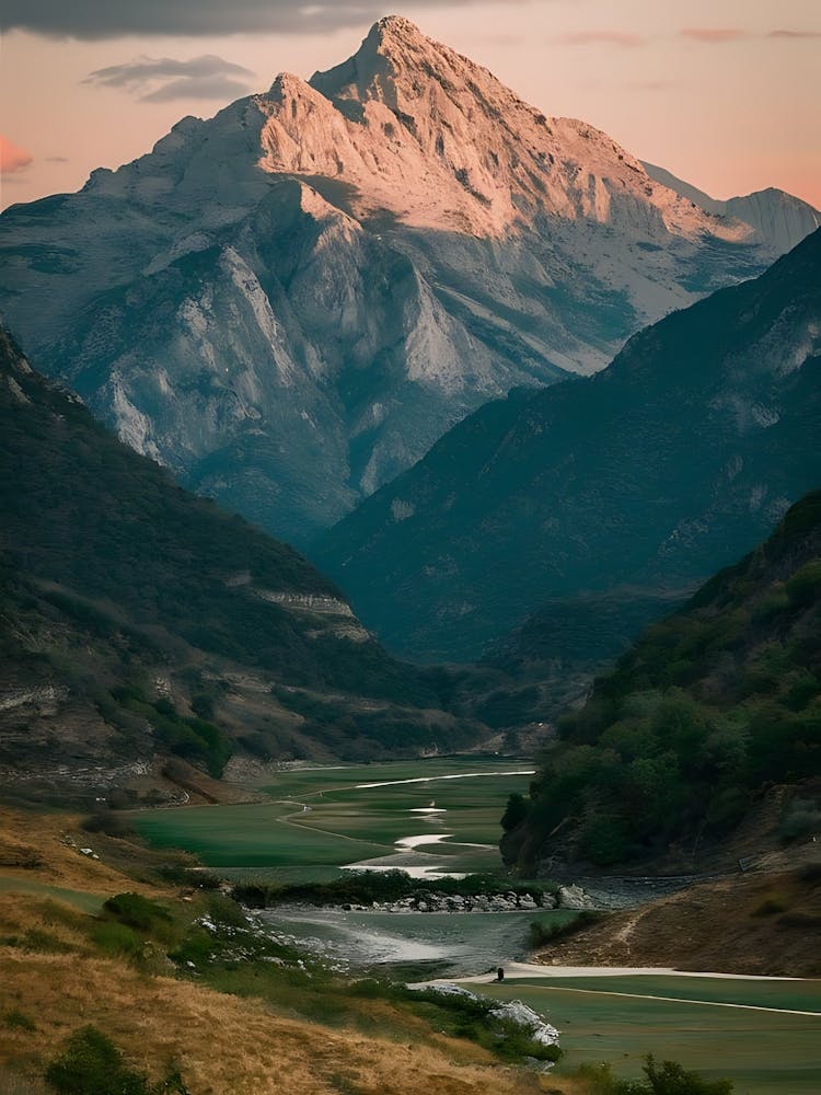 Sunrise Over The Mountains 2