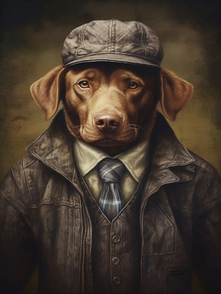 Gangster Dog Chesapeake Bay Retriever