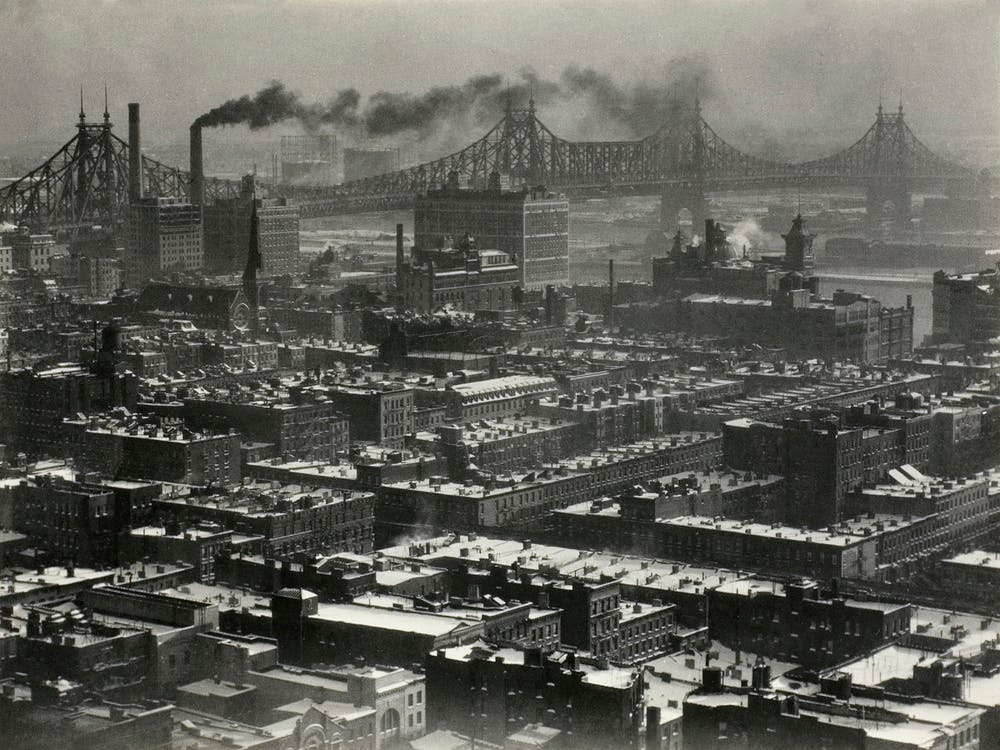From Room 3003 – The Shelton, New York, Looking Northeast (1927), Alfred Stieglitz