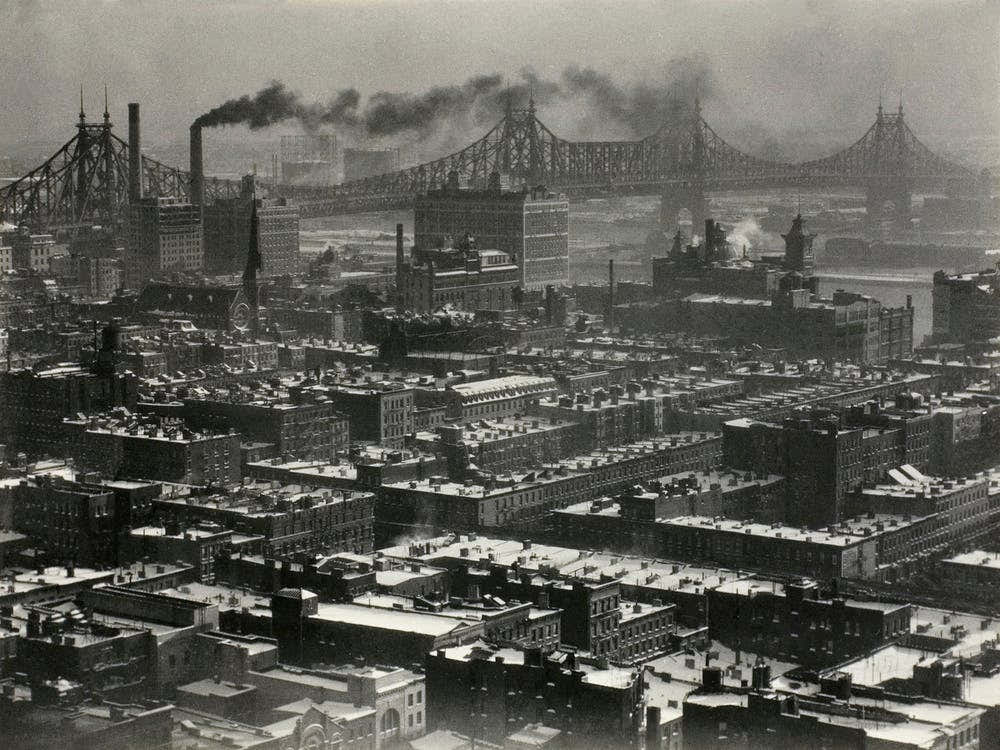 From Room 3003 – The Shelton, New York, Looking Northeast (1927), Alfred Stieglitz