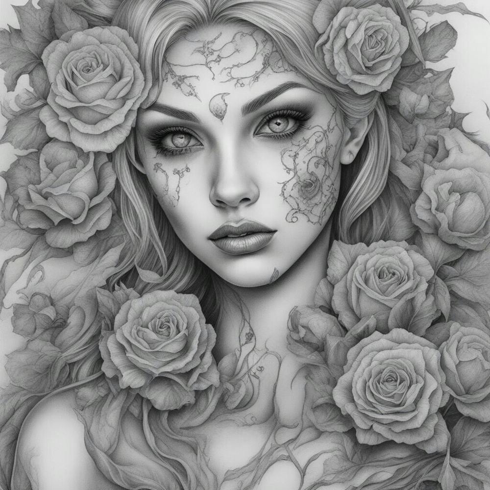 Day Of The Dead woman