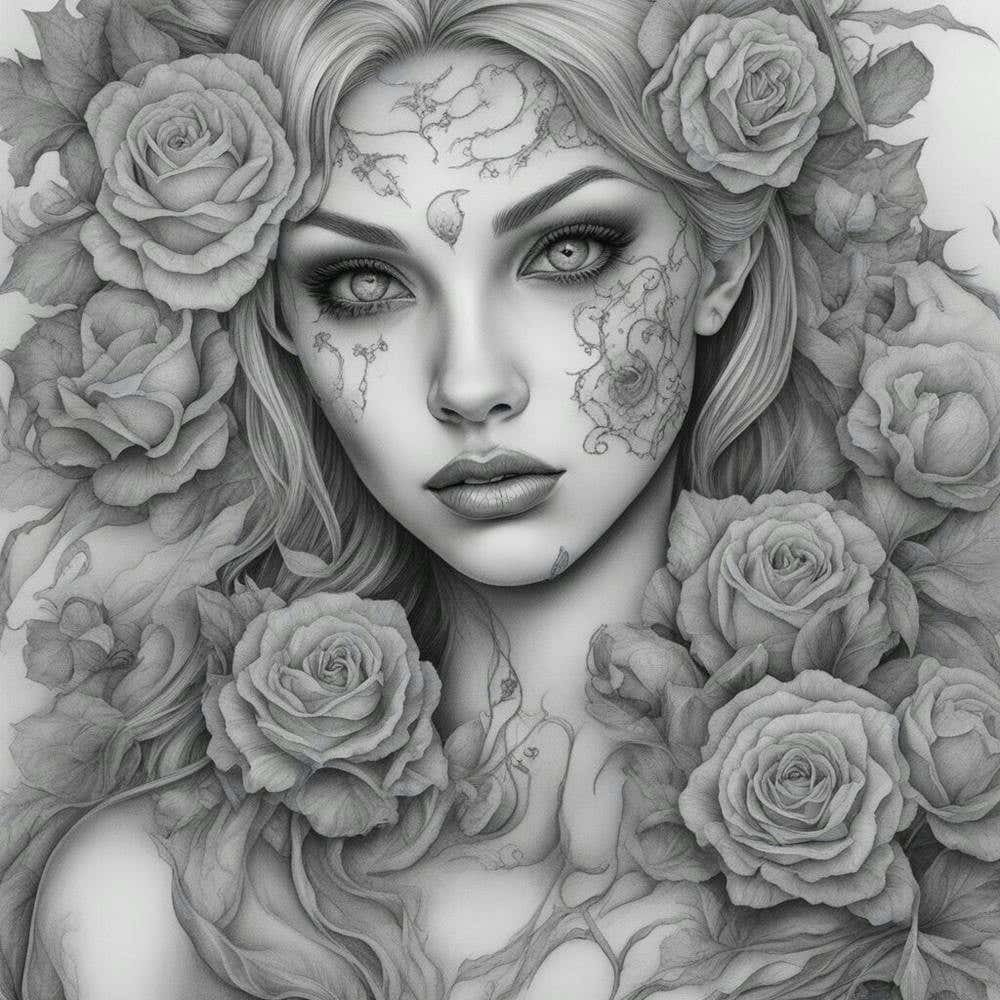 Day Of The Dead woman