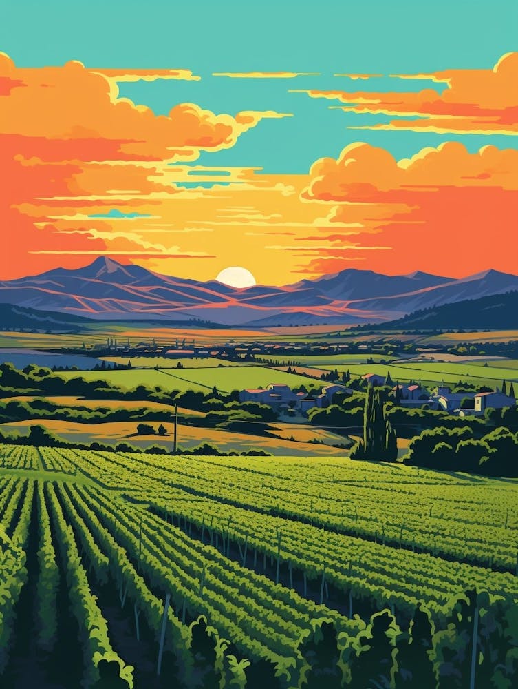 Vallée de Yakima Fauvisme 15