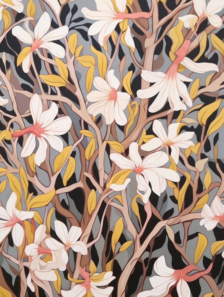 Honeysuckle 4 Flower Painting