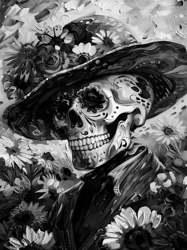 Crâne du Jour des Morts