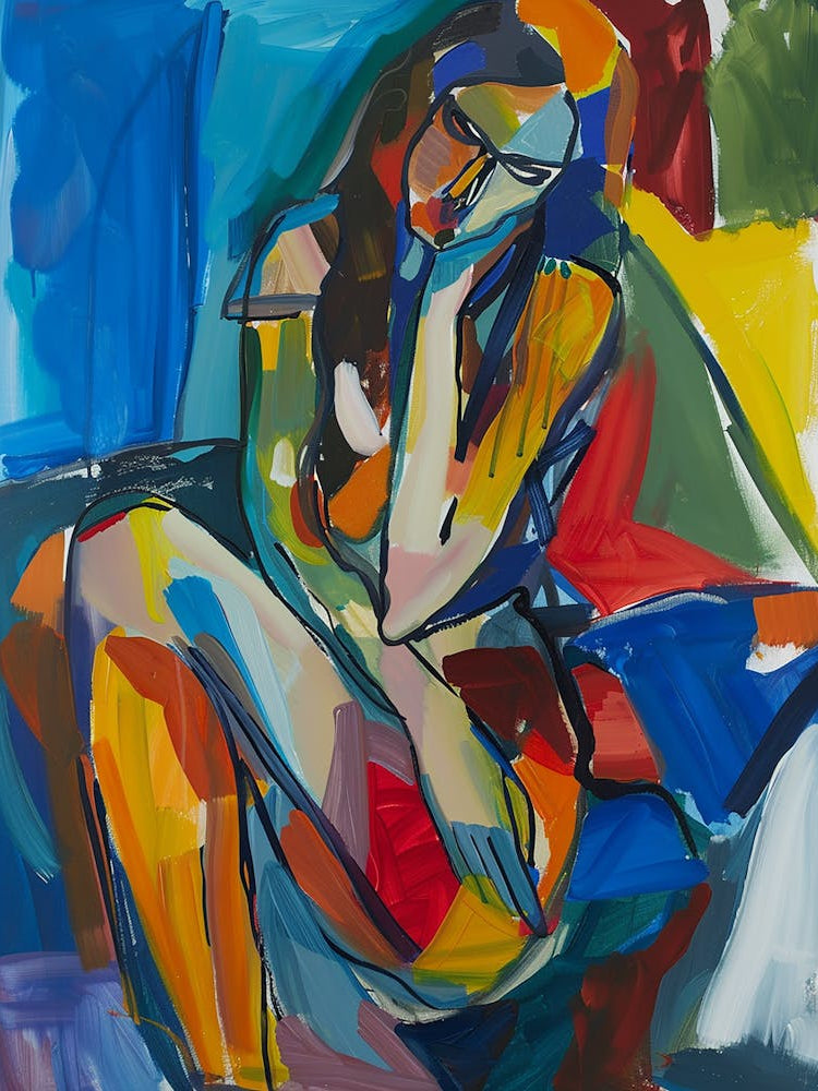 Abstract Of A Woman 9