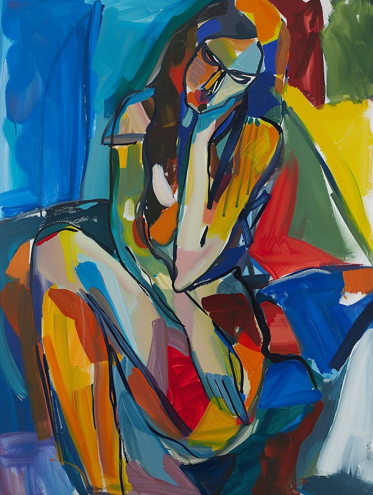 Abstract Of A Woman 9