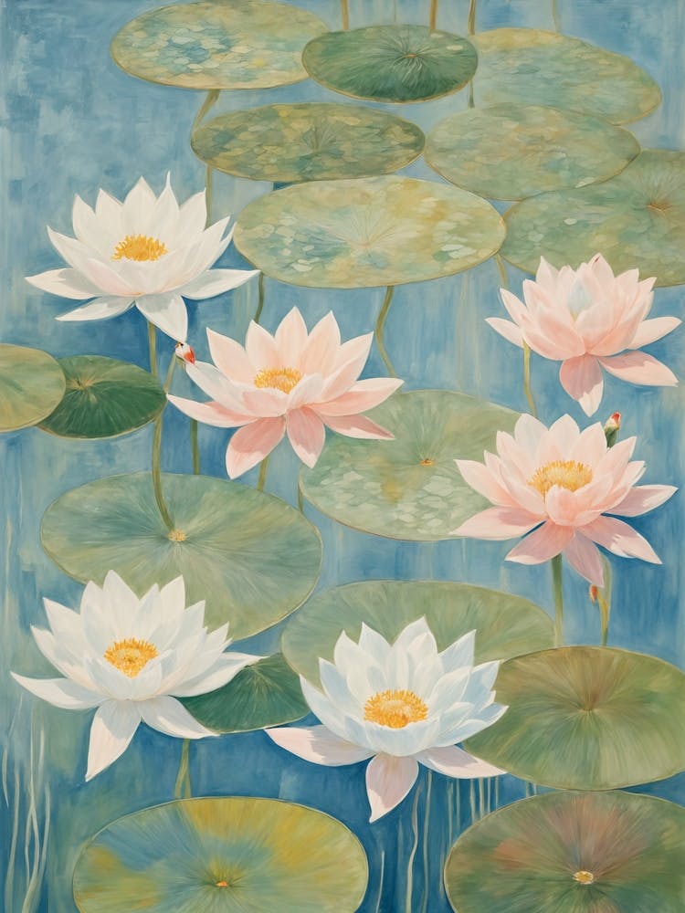 Serene Water Lilies