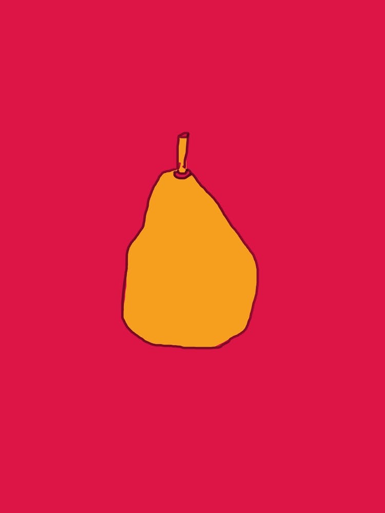 Orange Pear