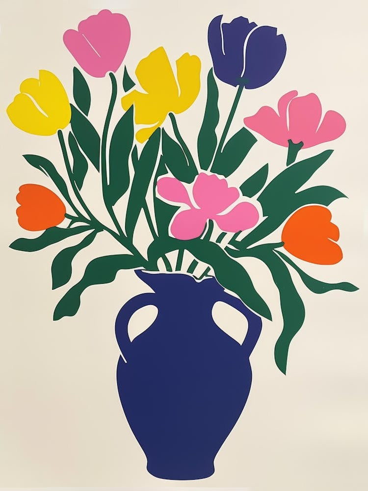 Flowers In A Vase 168