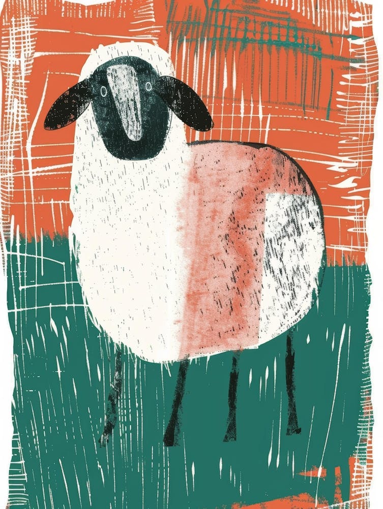 Sheep Print
