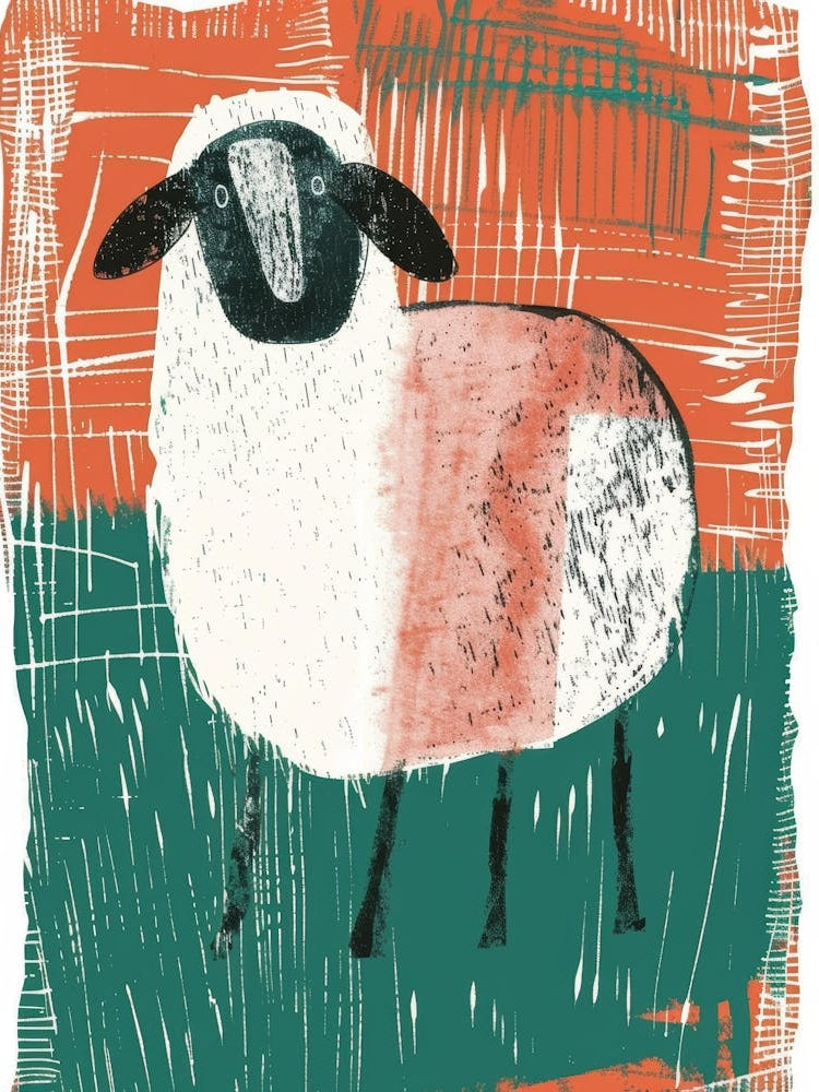 Sheep Print