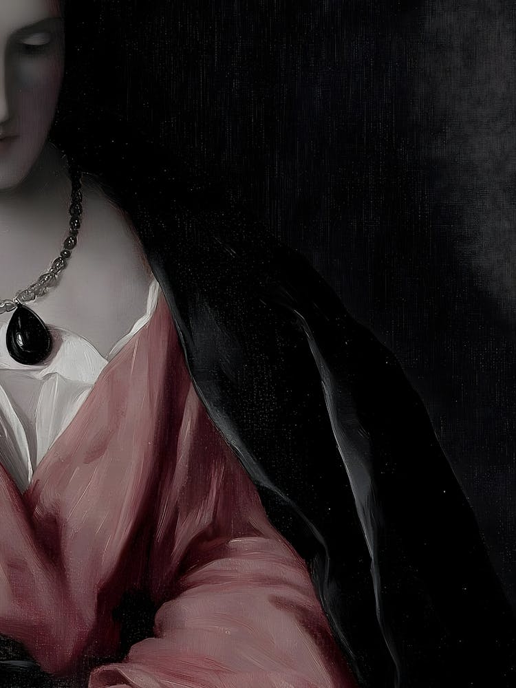 Lady With A Necklace