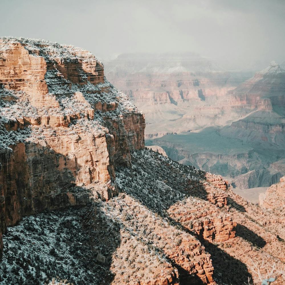 Grand Canyon Snow