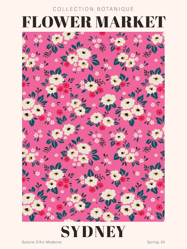 Flower Market Sydney 3x4